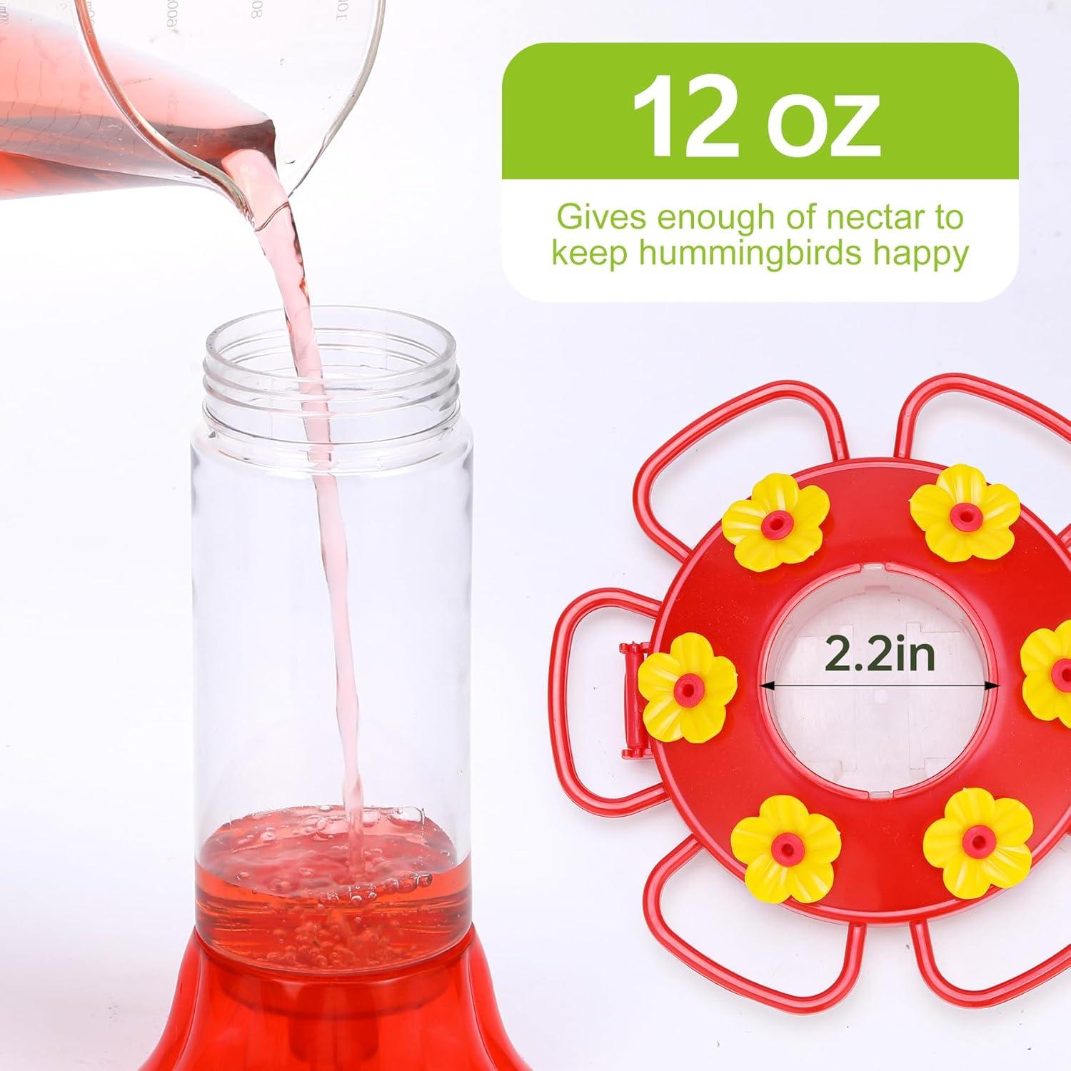 Comedero para Colibríes Rihogar 355 ml - Paquete de 2