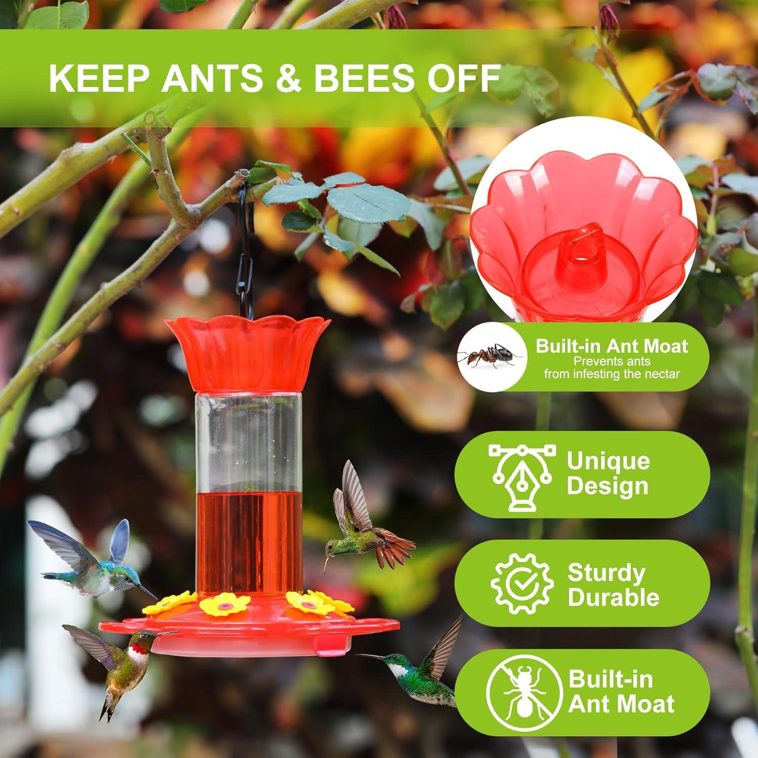 Comedero para Colibríes Rihogar 355 ml - Paquete de 2