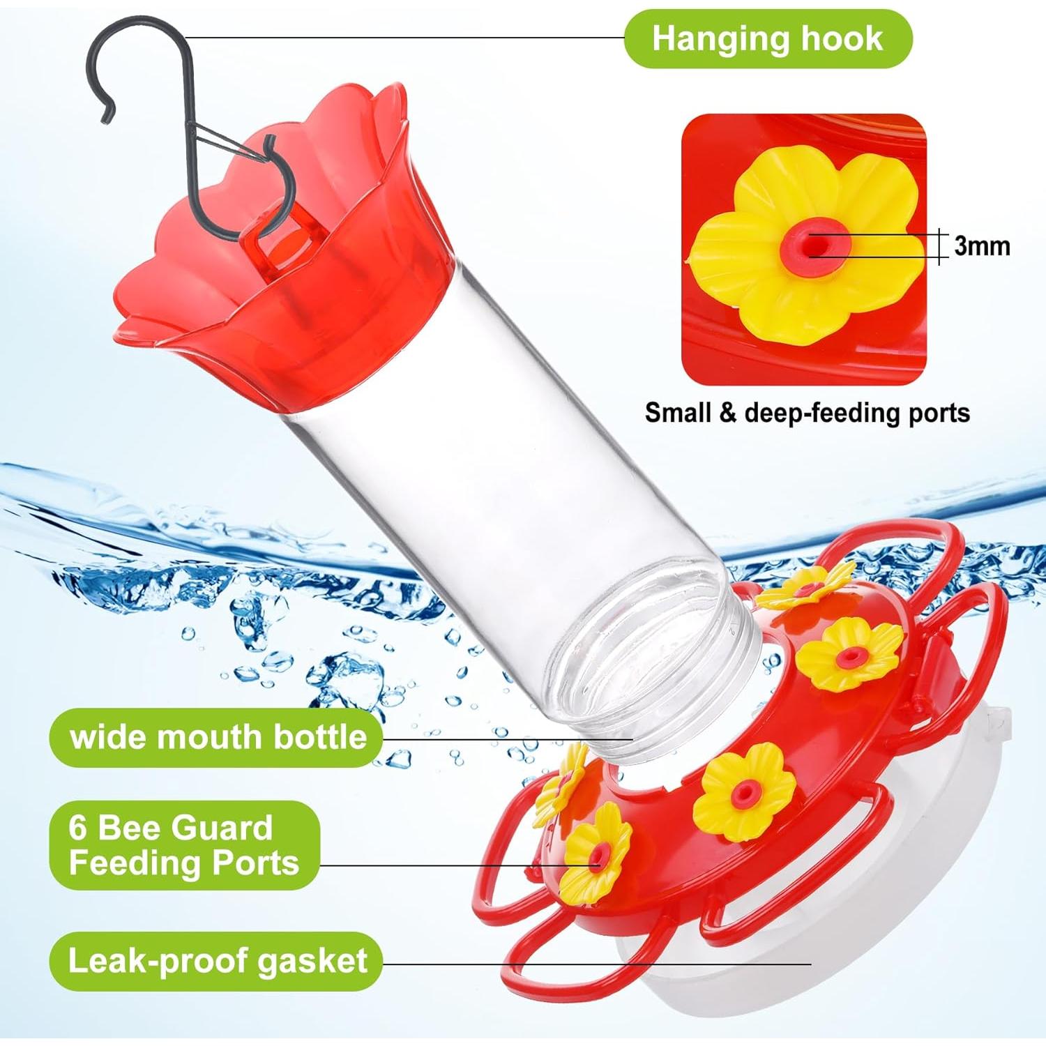 Comedero para Colibríes Rihogar 355 ml - Paquete de 2