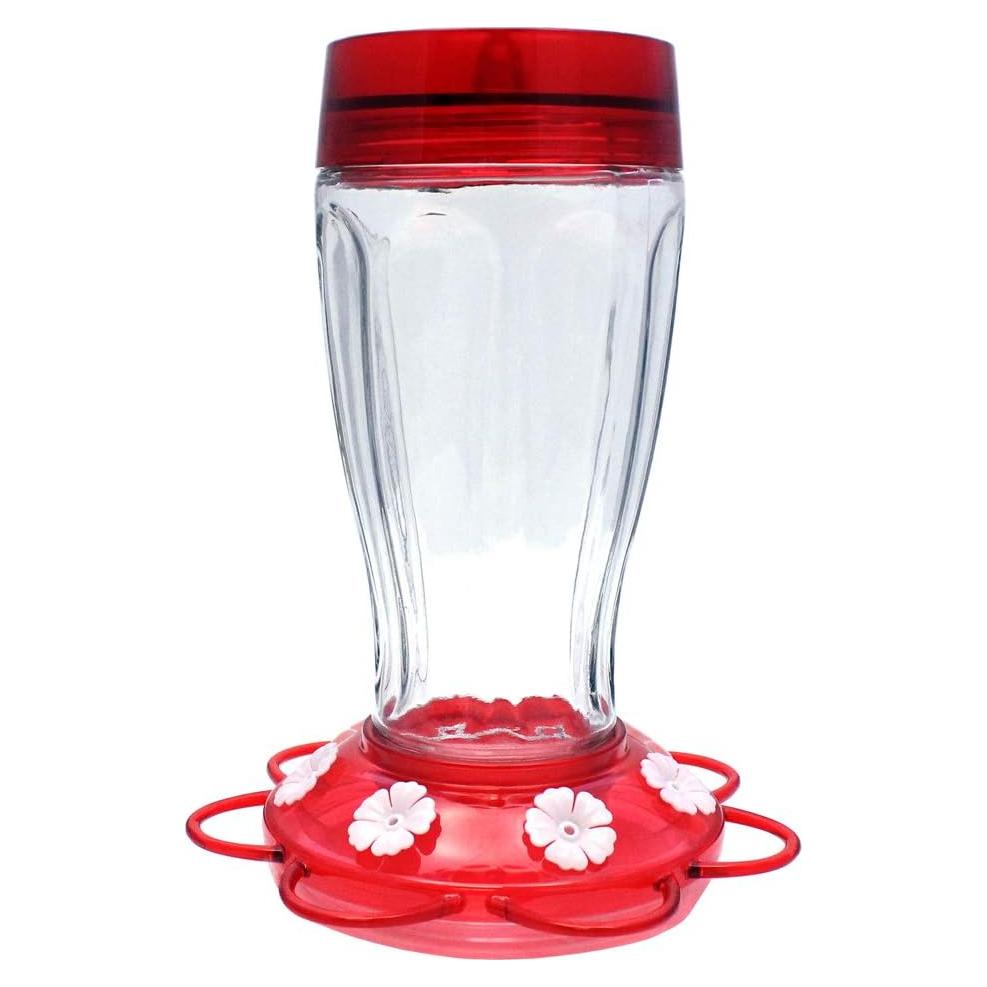 Alimentador de Colibríes More Birds Big Gulp 1.18L Vidrio Rojo