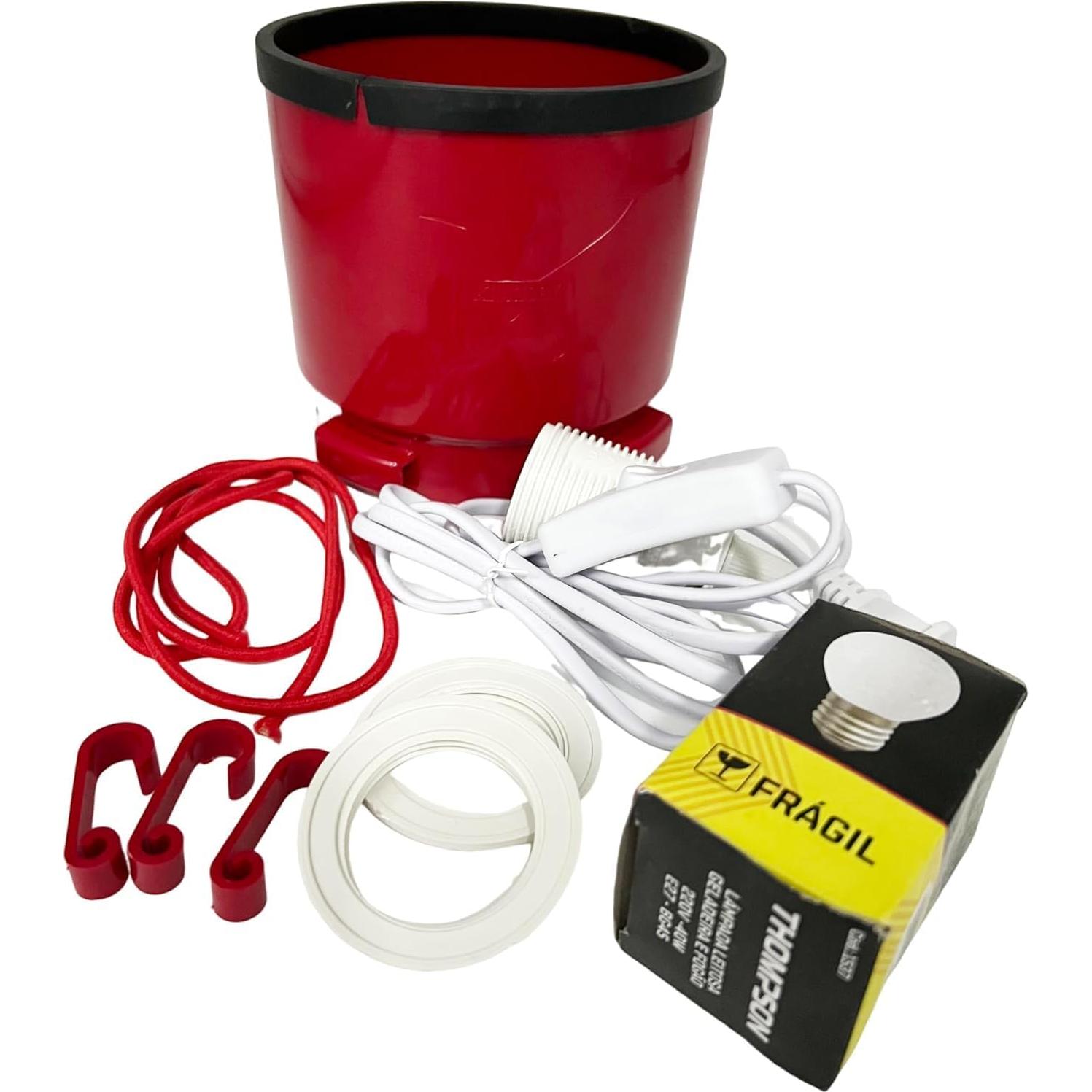 Calentador de Comederos para Colibríes MOVVIYE Rojo - Uso Exterior