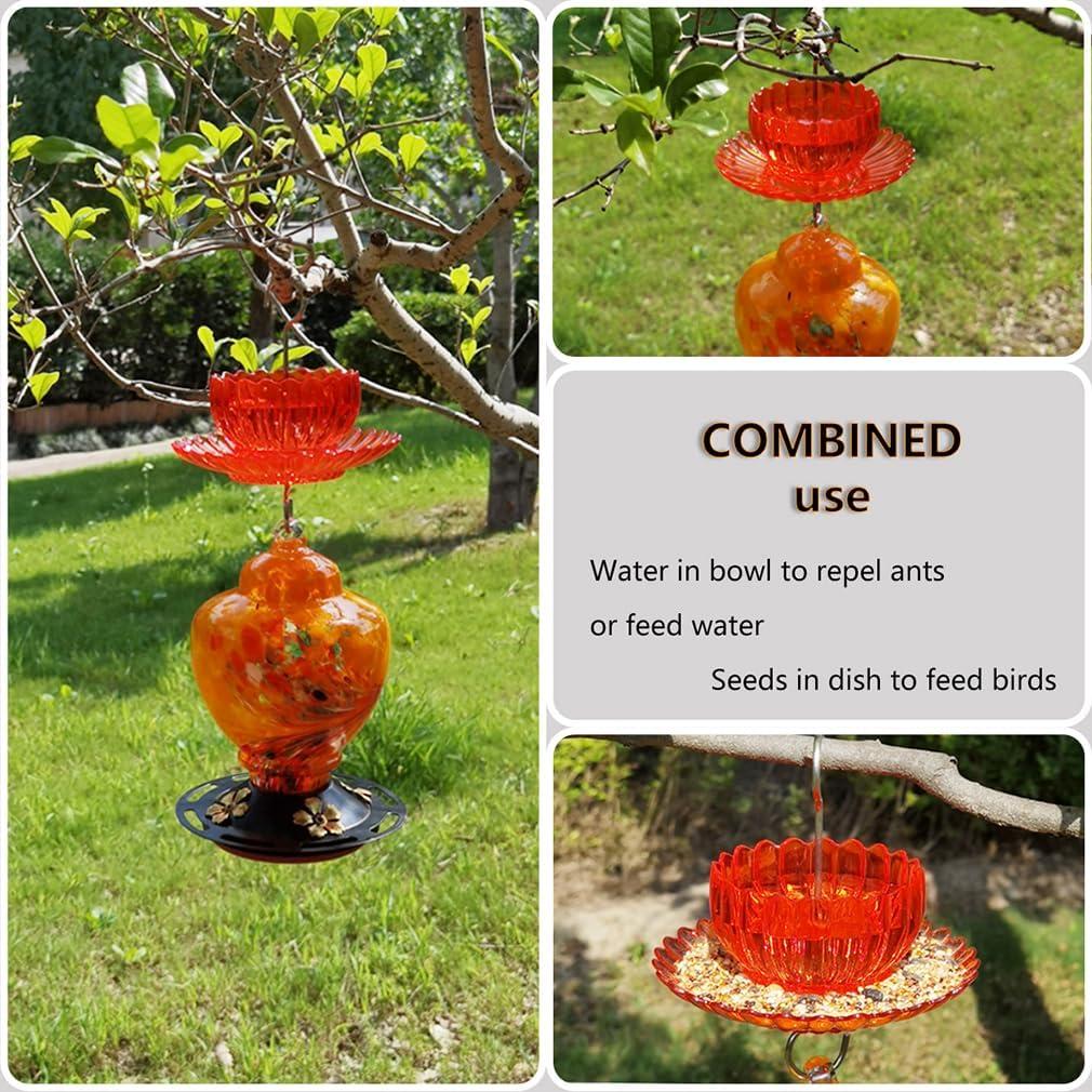 Moat para Hormigas HOLAHOMA Rojo 260ml - Alimentador Colibrí