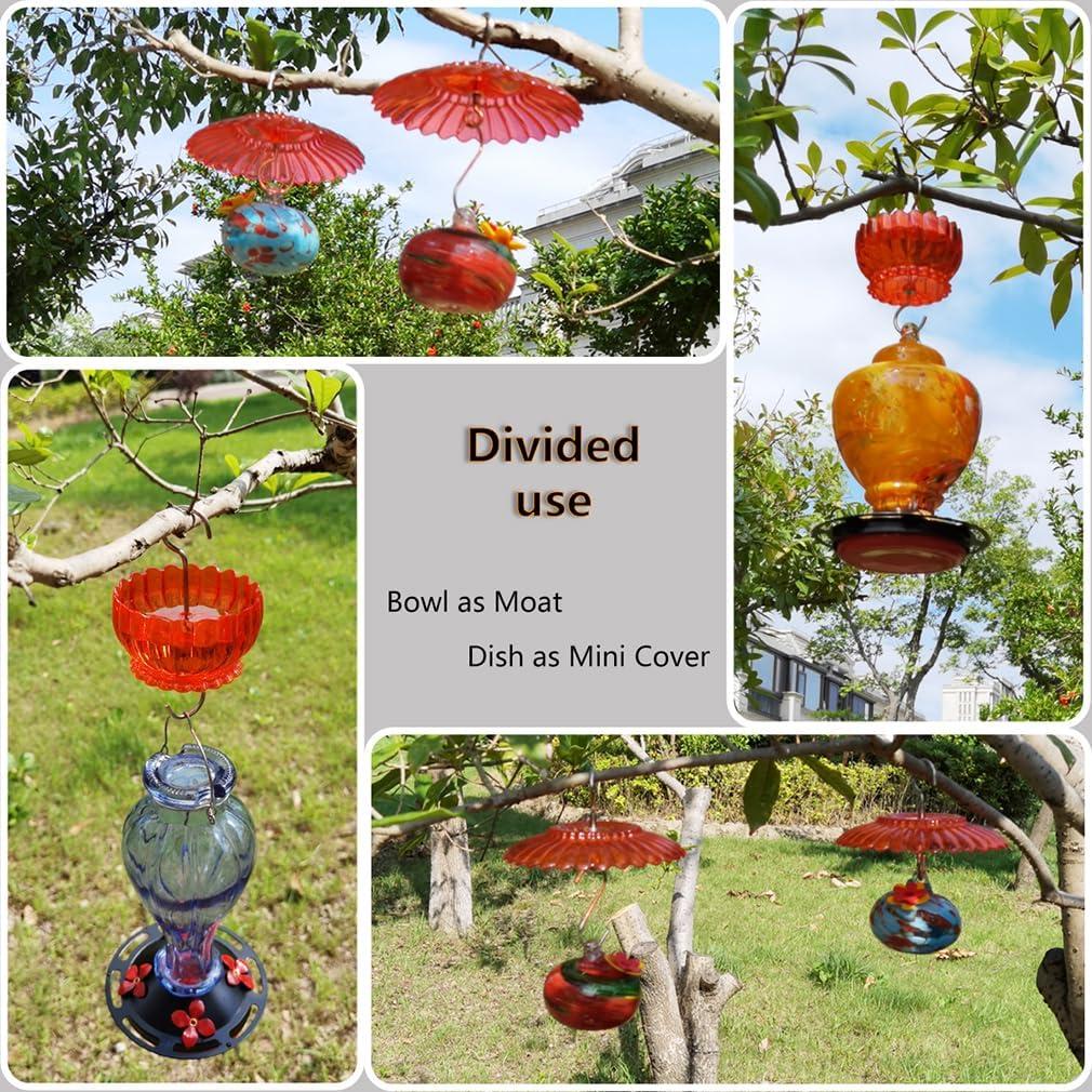 Moat para Hormigas HOLAHOMA Rojo 260ml - Alimentador Colibrí