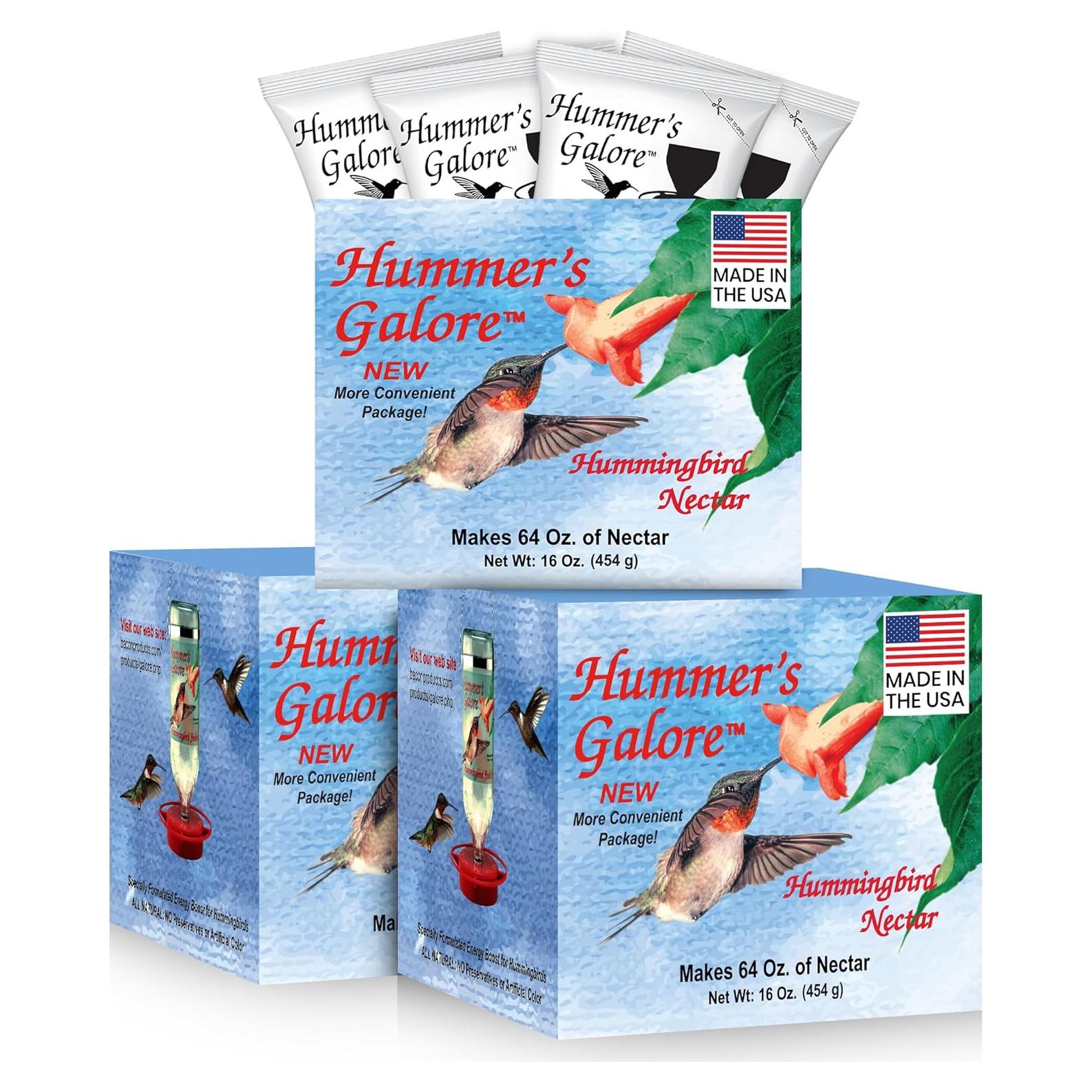 Néctar para Colibríes Hummer's Galore 100% Natural 192 oz