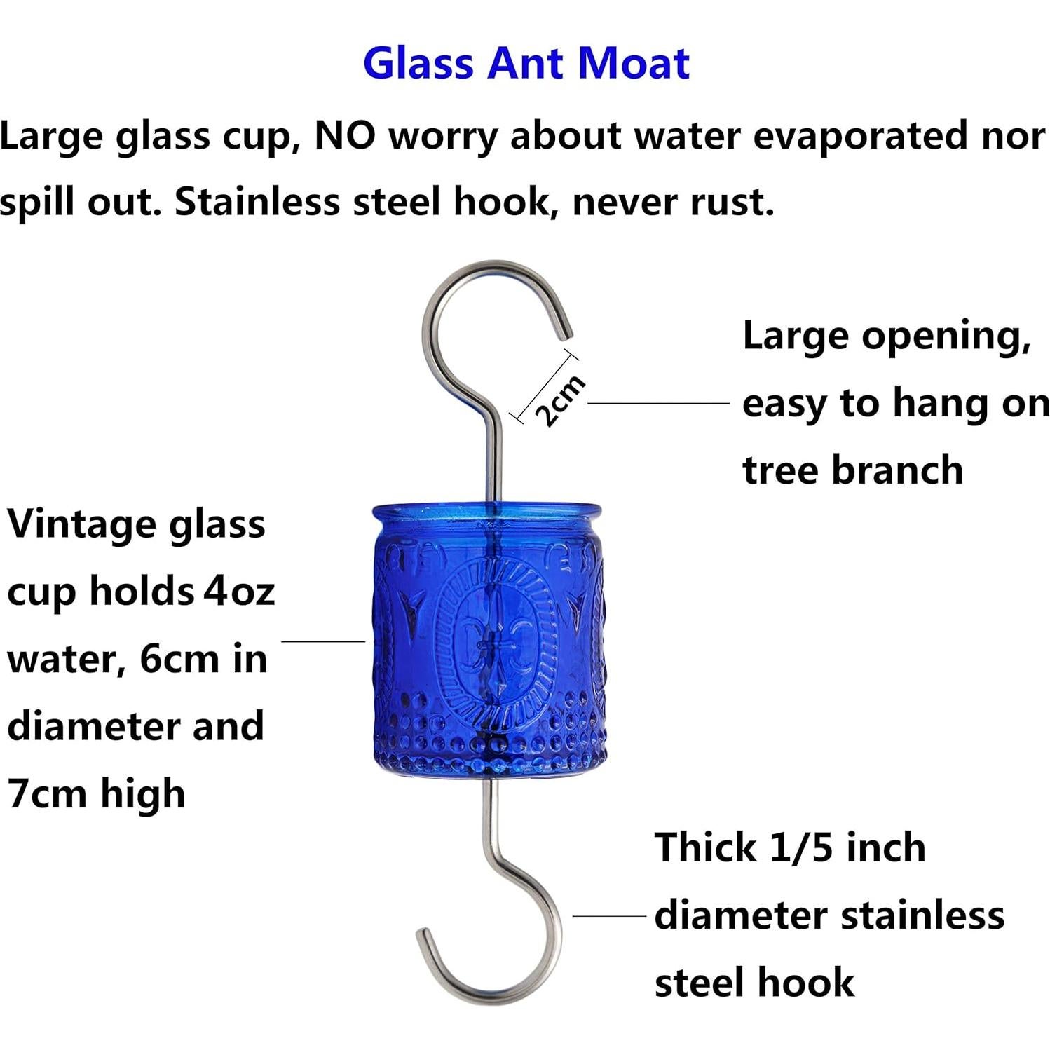 Paquete de 2 Moats de Hormigas Aelean para Colibríes 0.71L