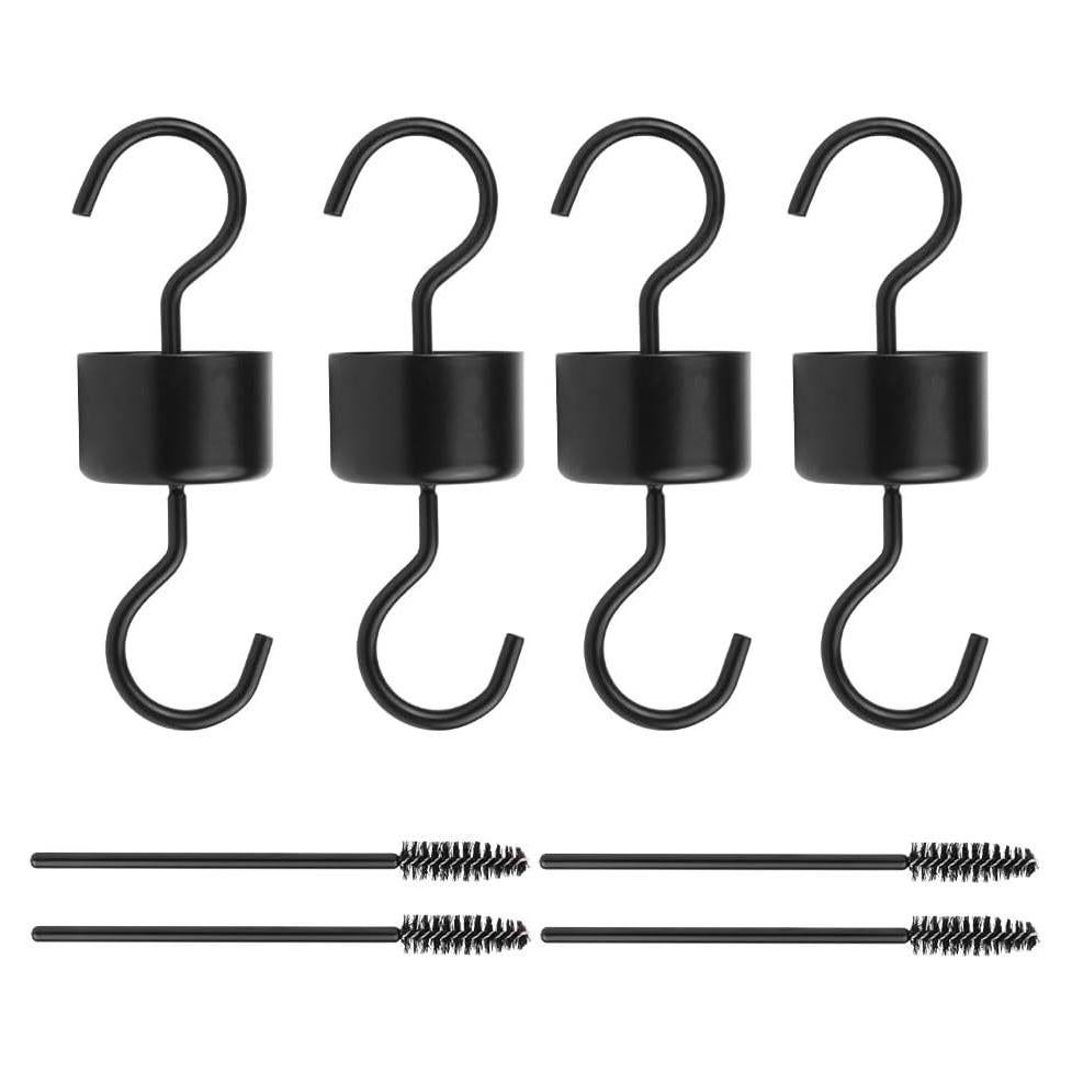 Ganchos de Alimentador de Colibrí Picowe 4 Paquetes 4.1 cm