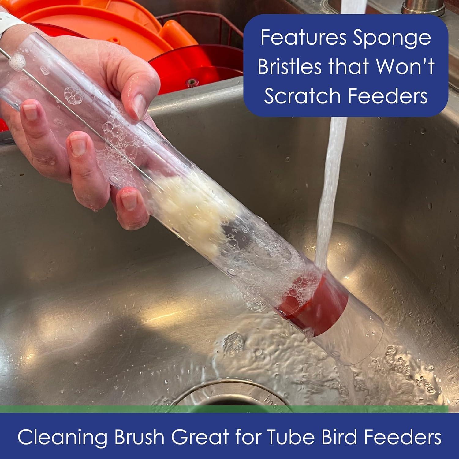 Cepillo de Limpieza para Comederos de Aves Backyard Essentials - Paquete de 2