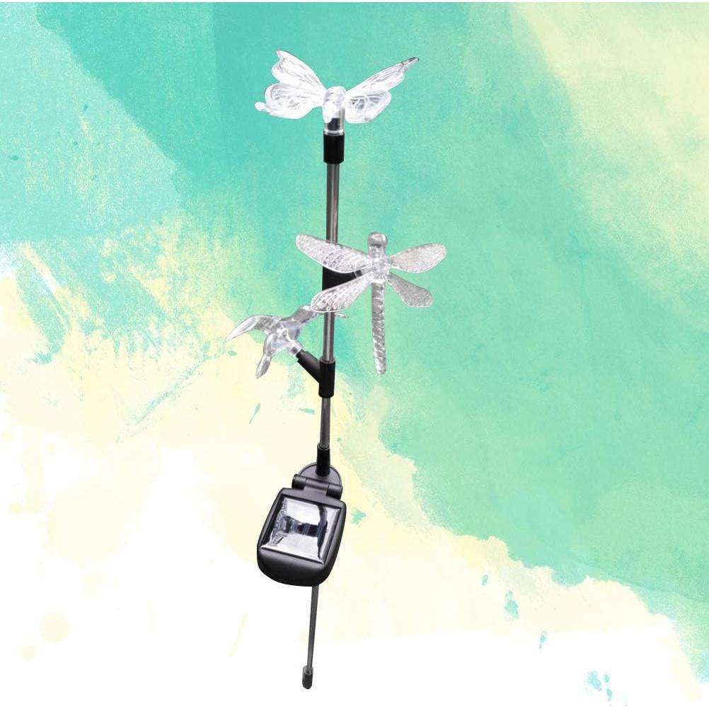 Luces de Jardín Solares LED Mariposa Colibrí Libélula Multicolor