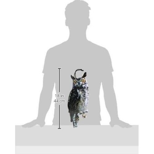 Decoy de Búho Esschert Design FB142 para Jardín 40.6 cm