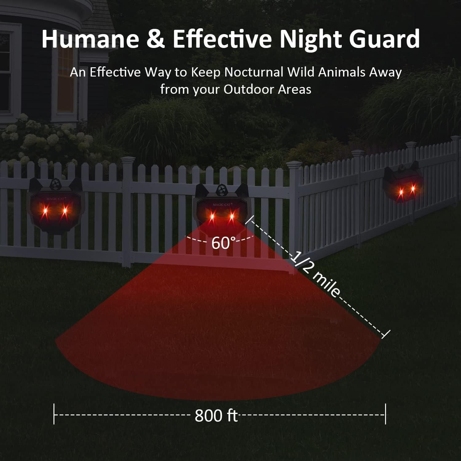 Repelente de Animales Solar MAGIC CAT AR17S Impermeable