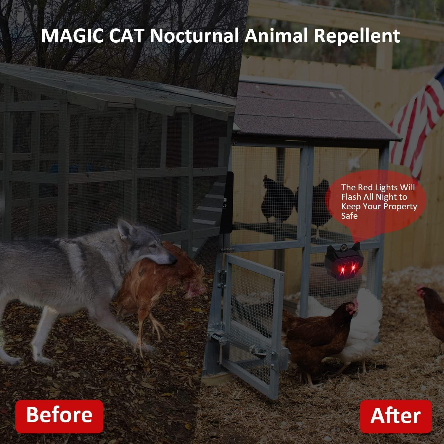 Repelente de Animales Solar MAGIC CAT AR17S Impermeable