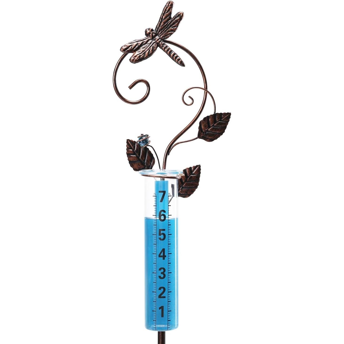 Pluviometro Decorativo Exterior WONDER GARDEN Libélula 89 cm
