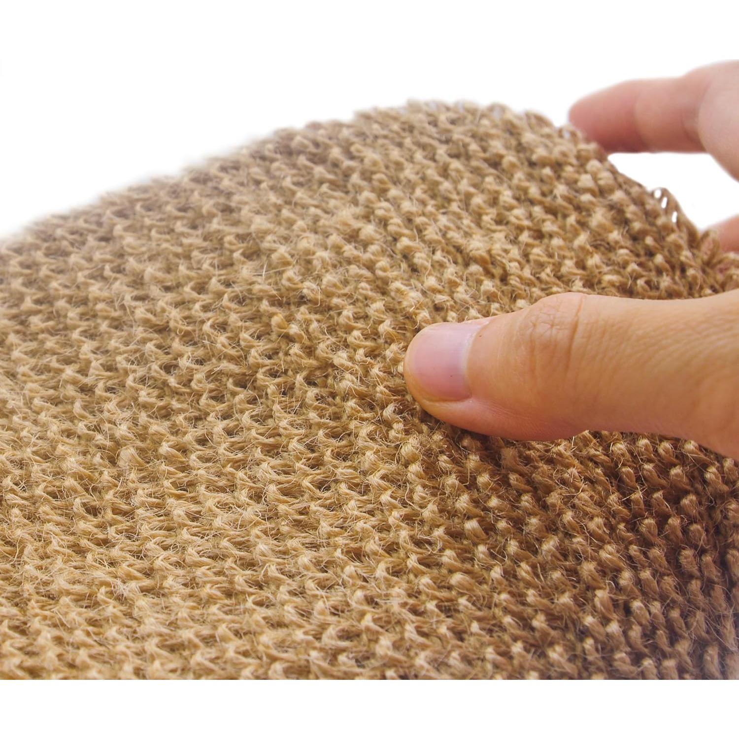 Guantes de Ducha Exfoliantes de Cáñamo Bleu Bath - 4 Pack