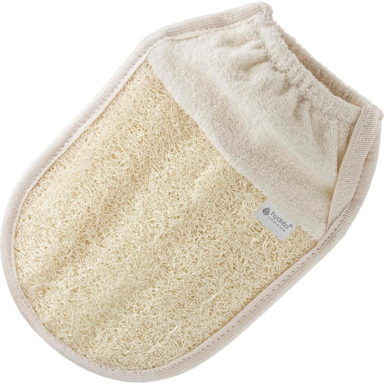 Guante Exfoliante Hydrea London Lufa Egipcia Orgánica 23x15cm