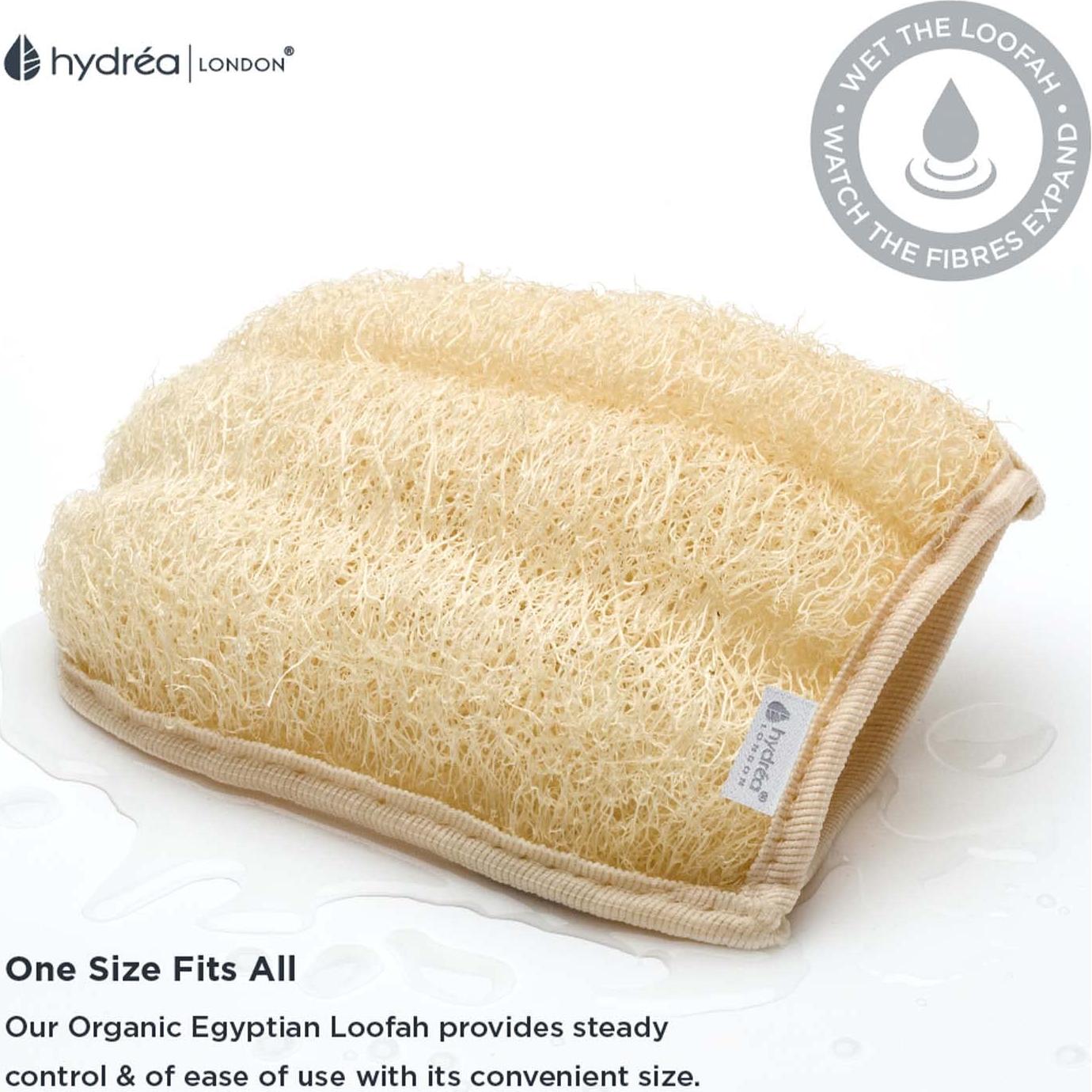 Guante Exfoliante Hydrea London Lufa Egipcia Orgánica 23x15cm
