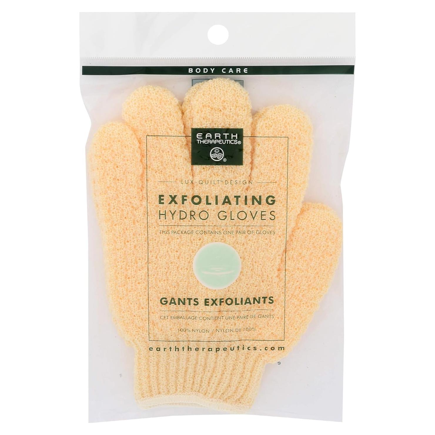 Guantes Hidro Exfoliantes Earth Therapeutics 1 par 24.4x15cm