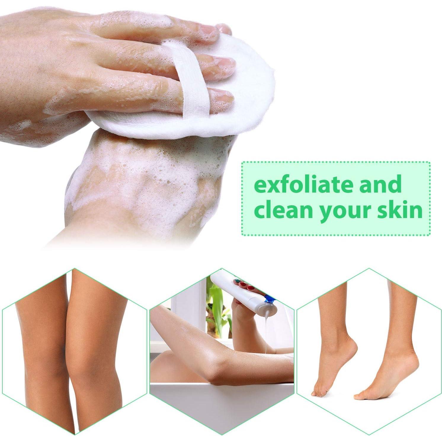 Paquete de 24 Esponjas Lufa Exfoliantes Boao 12x8 cm