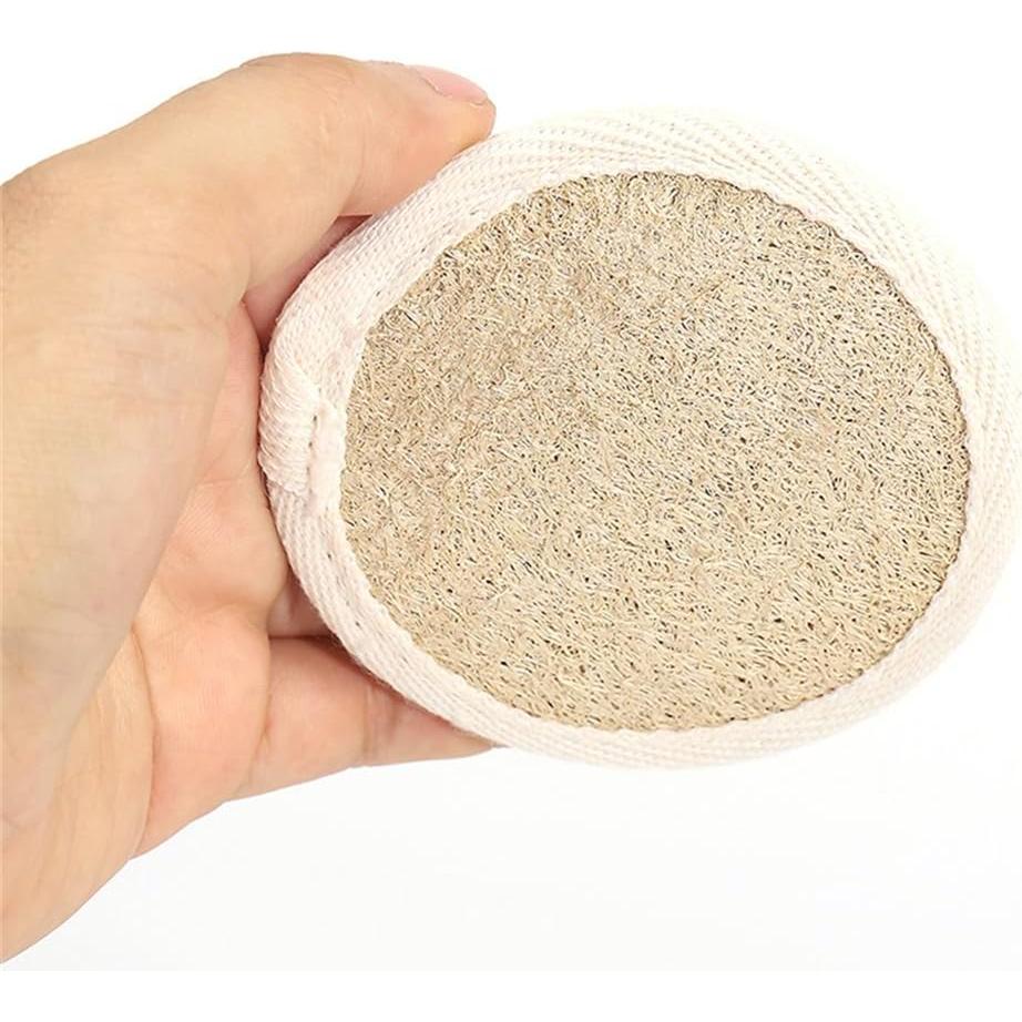 Paquete de 6 Esponjas Exfoliantes de Lufa Natural Much Hotter