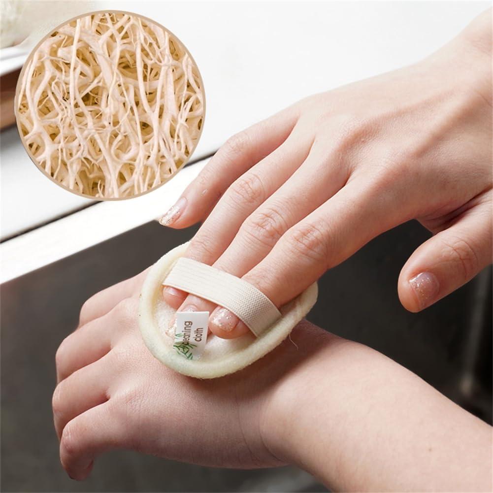 Paquete de 6 Esponjas Exfoliantes de Lufa Natural Much Hotter