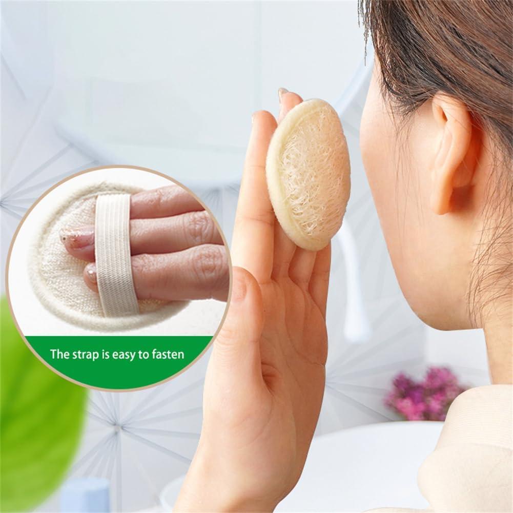 Paquete de 6 Esponjas Exfoliantes de Lufa Natural Much Hotter