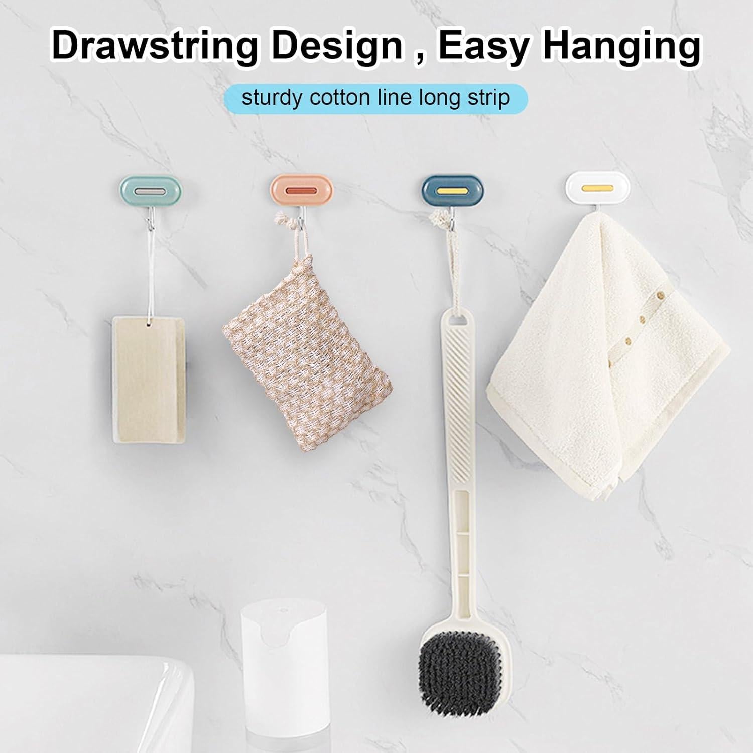 Paquete de 6 bolsas de yute natural para jabones SAMIYUE