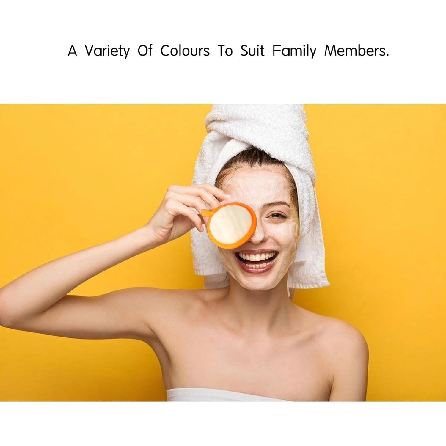 Esponja Exfoliante Facial de Lufa Natural ZOHCAJBO - 4 Piezas