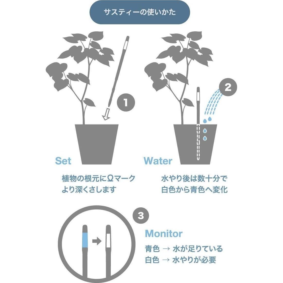 Varillas de Reemplazo Sustee para Sensor de Humedad - Pequeñas