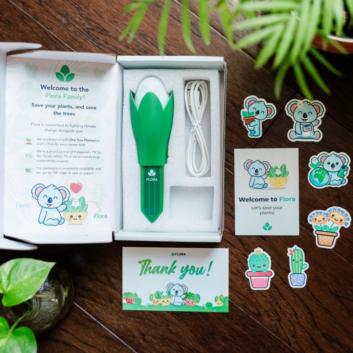 Monitor de Plantas Inteligente Flora Pod - Alertas de Salud