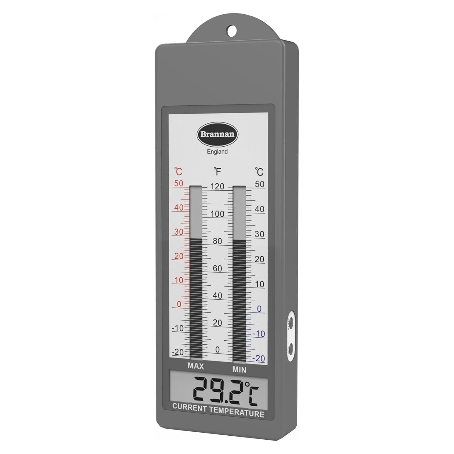 Termómetro Digital Max Min Impermeable Brannan 21x7x2.1cm