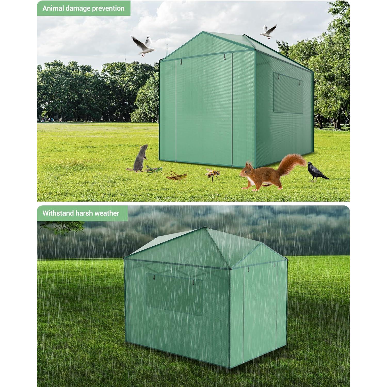 Invernadero Pop Up 2.44x1.83m Hipicute para Jardín y Patio