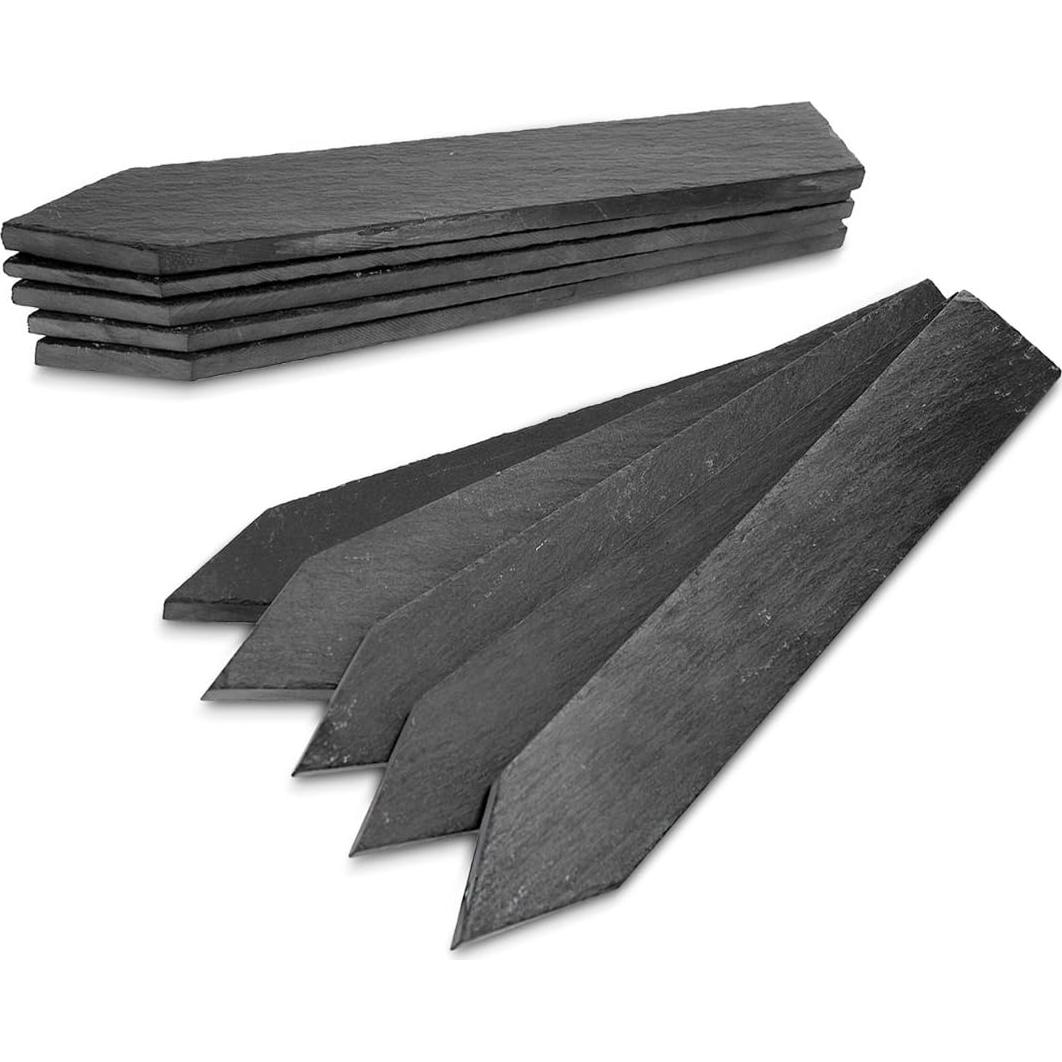 Etiquetas de Pizarra Navaris - Juego de 10 Marcadores de Jardín