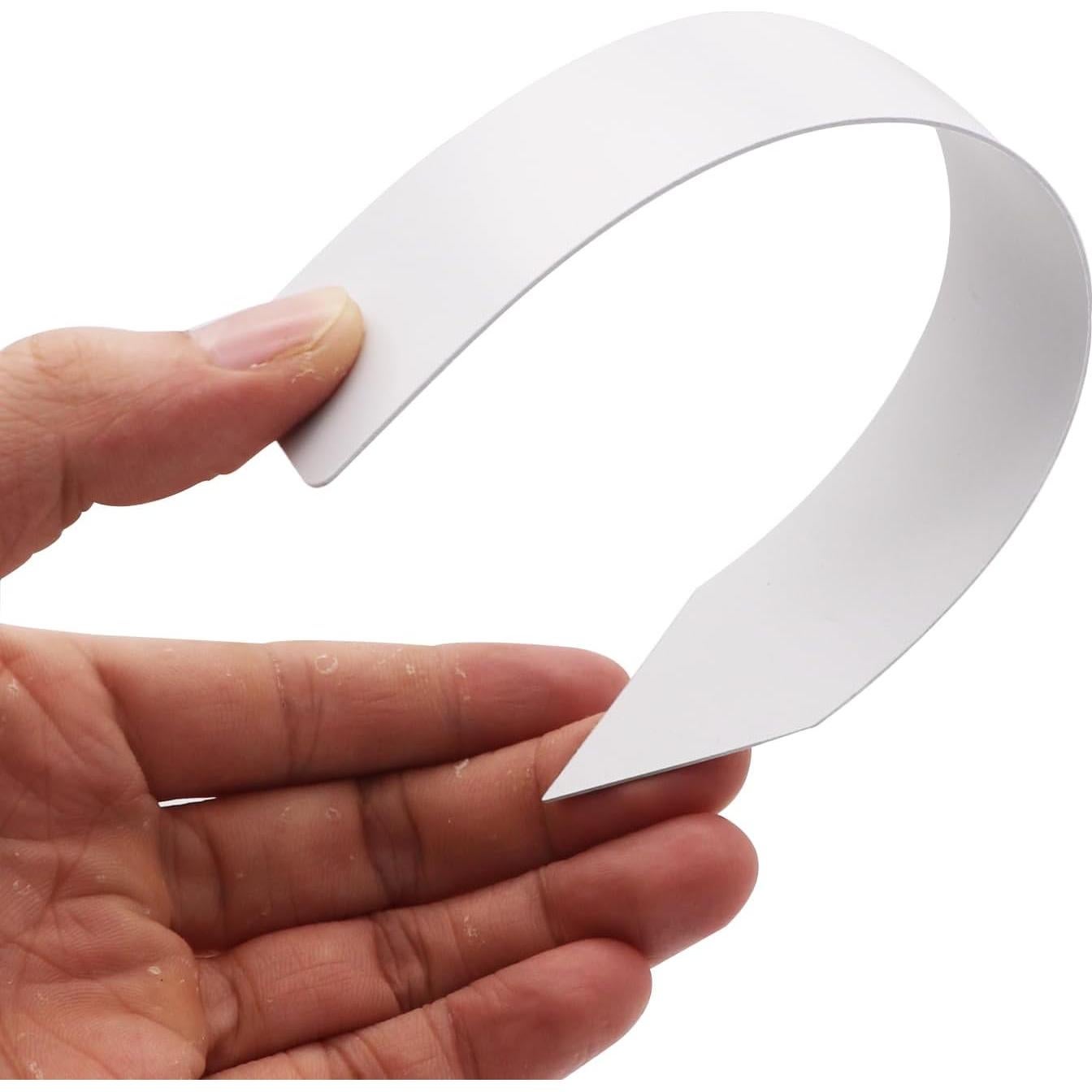 Etiquetas de Plantas de Plástico GOETOR 20 cm 50 PCS Blancas