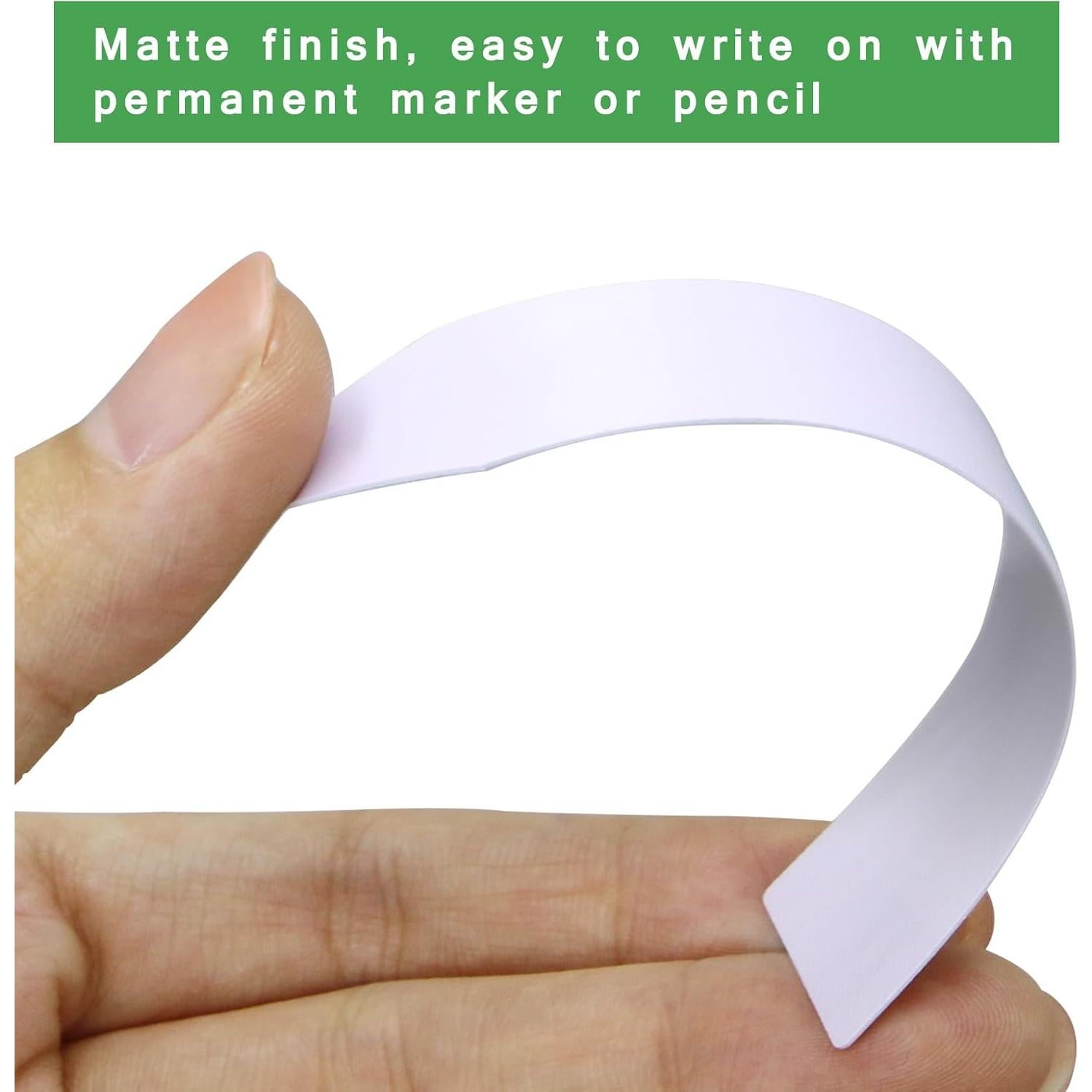 1000 Etiquetas de Plástico para Plantas Giaueoa 100x20mm