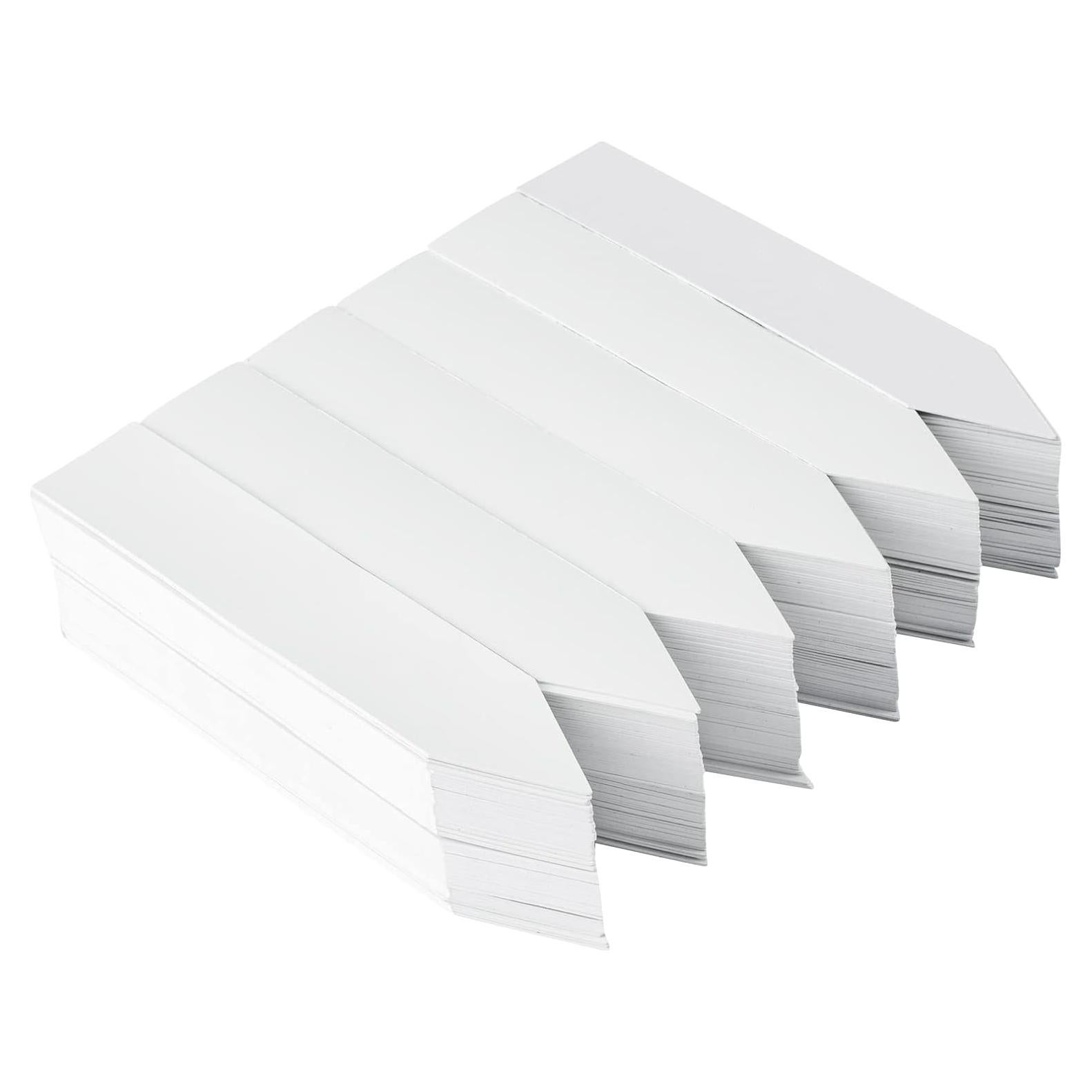 360 Etiquetas de Jardín Crafjie 2x10 cm Blancas Impermeables