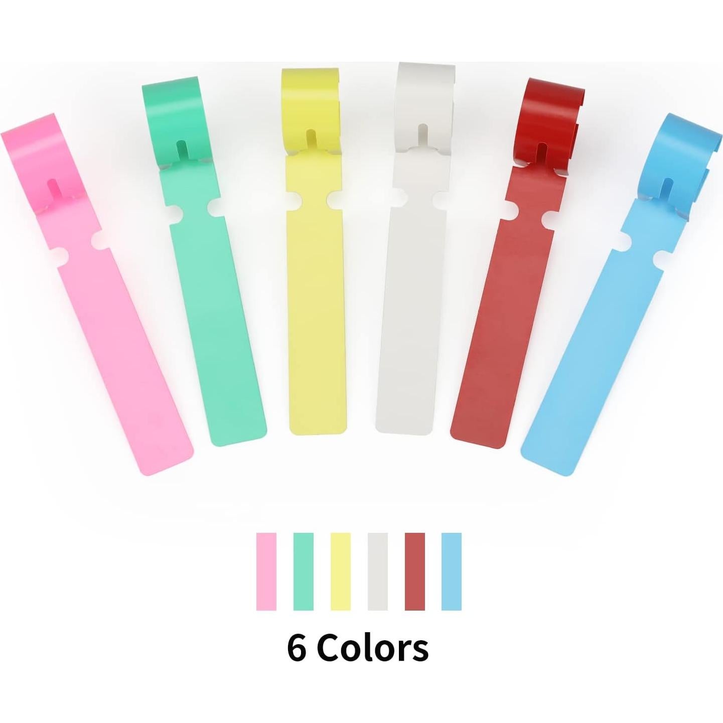 Etiquetas de Plástico KINGLAKE GARDEN 120 Pcs Multicolor