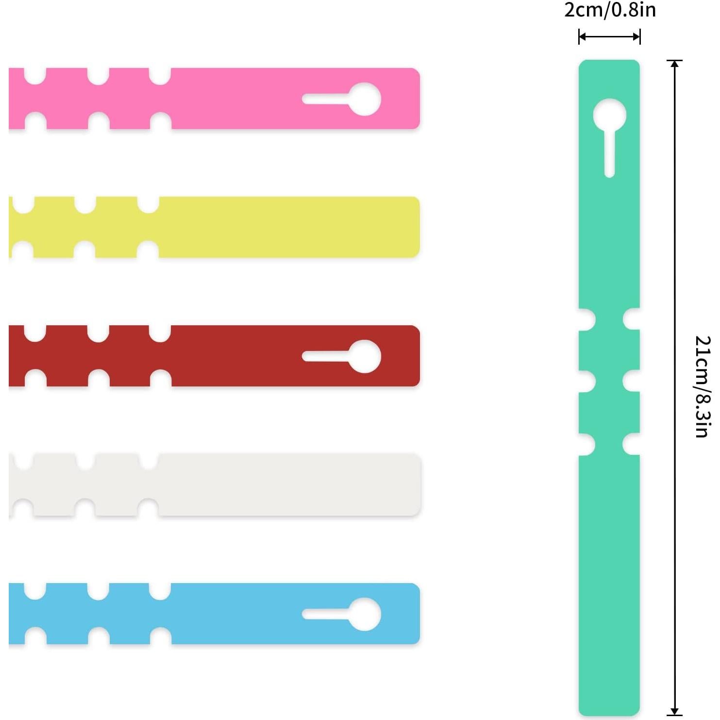 Etiquetas de Plástico KINGLAKE GARDEN 120 Pcs Multicolor
