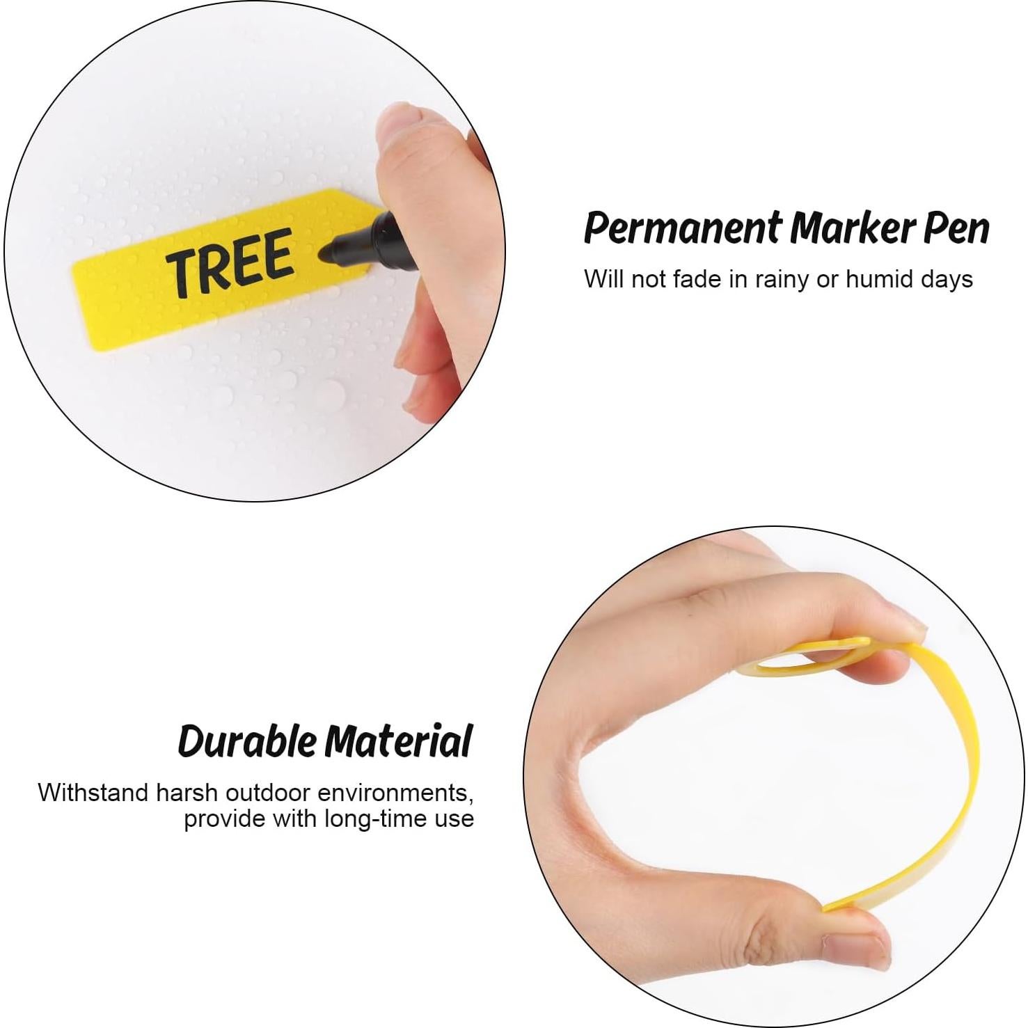 Etiquetas para Plantas LOKIPA 100PCS Resistentes al Agua