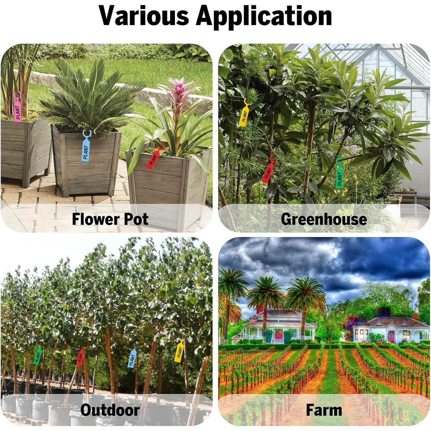 Etiquetas para Plantas LOKIPA 100PCS Resistentes al Agua