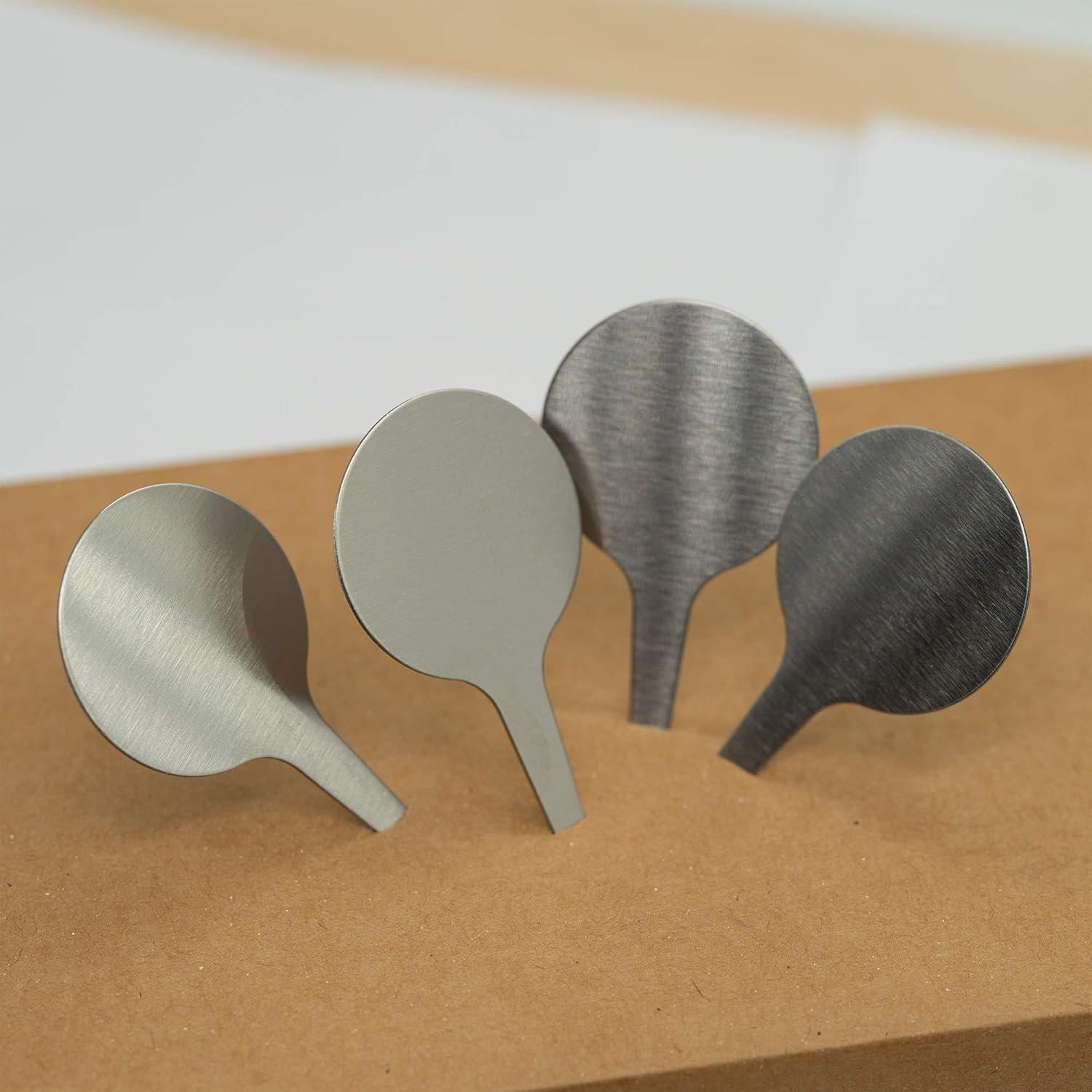 Etiquetas de Jardín Acero Inoxidable StayMax 50 Unidades 6.5x3.5cm