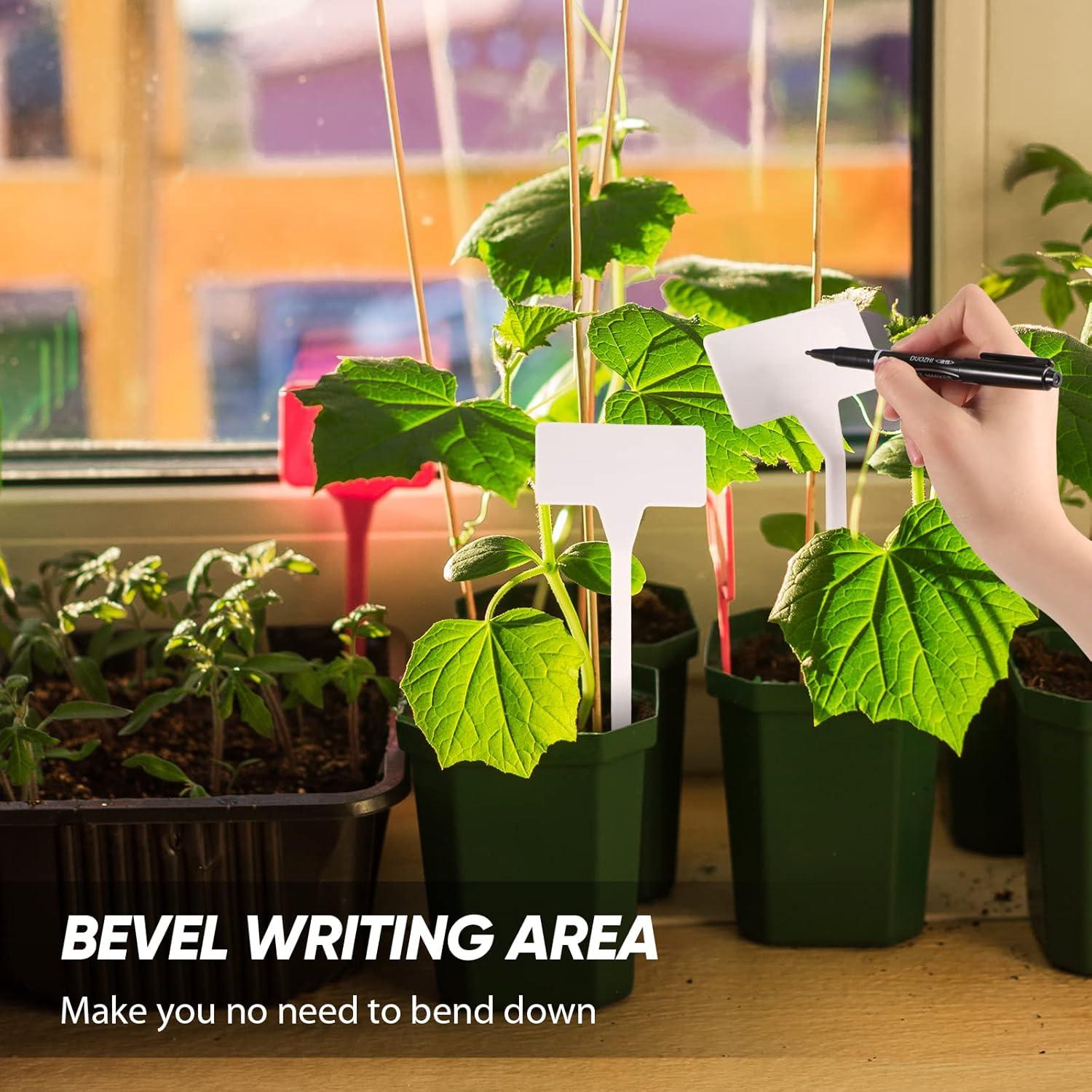 Etiquetas de Jardín Yinkin 100 Pcs 30 cm Plástico Impermeables