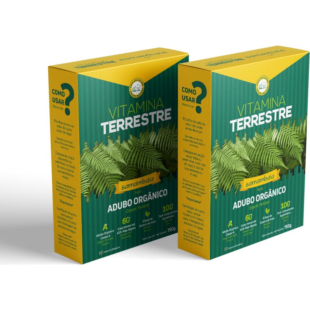 Fertilizante Orgánico Vitamina Terrestre 150g - Acelera Frutas