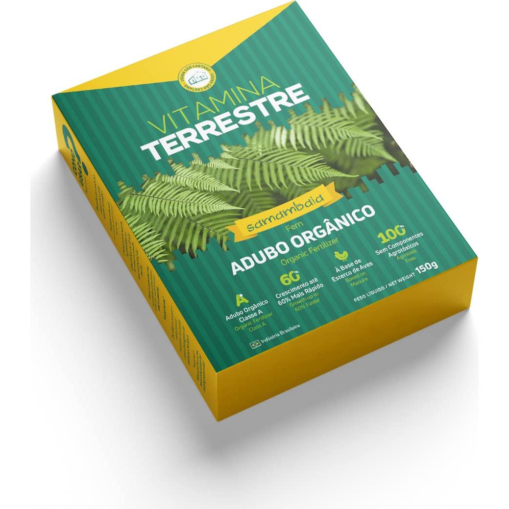 Fertilizante Orgánico Vitamina Terrestre 150g - Acelera Frutas