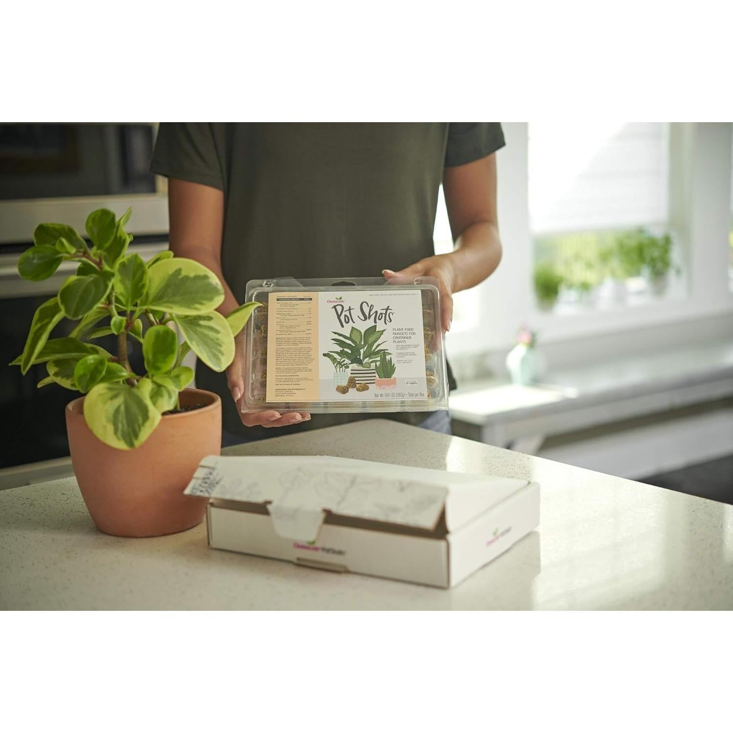 Alimento para Plantas Osmocote PotShots 25 Nuggets 187g