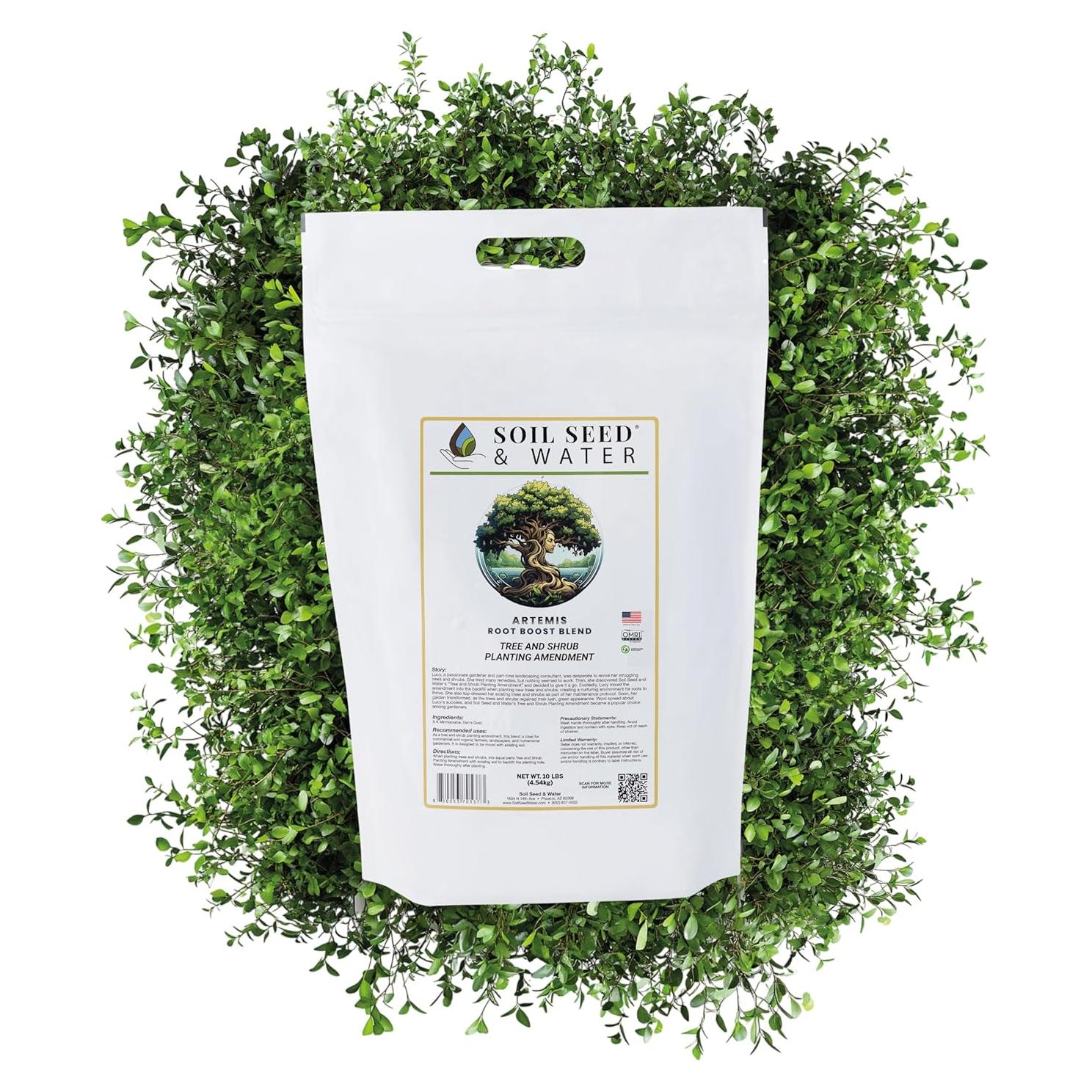 Fertilizante Orgánico Suelo Semilla y Agua 4.08 kg - Aditivo para Raíces