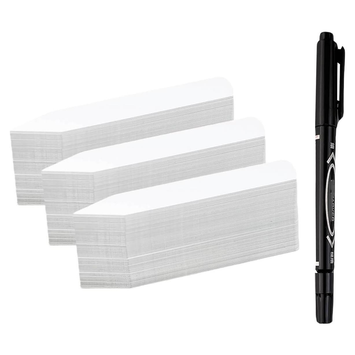 Etiquetas para Plantas KINGSUPER 300 Pcs 10 cm PVC Jardín