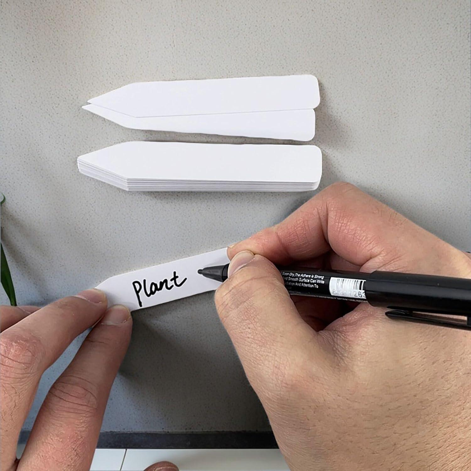 Etiquetas para Plantas KINGSUPER 300 Pcs 10 cm PVC Jardín