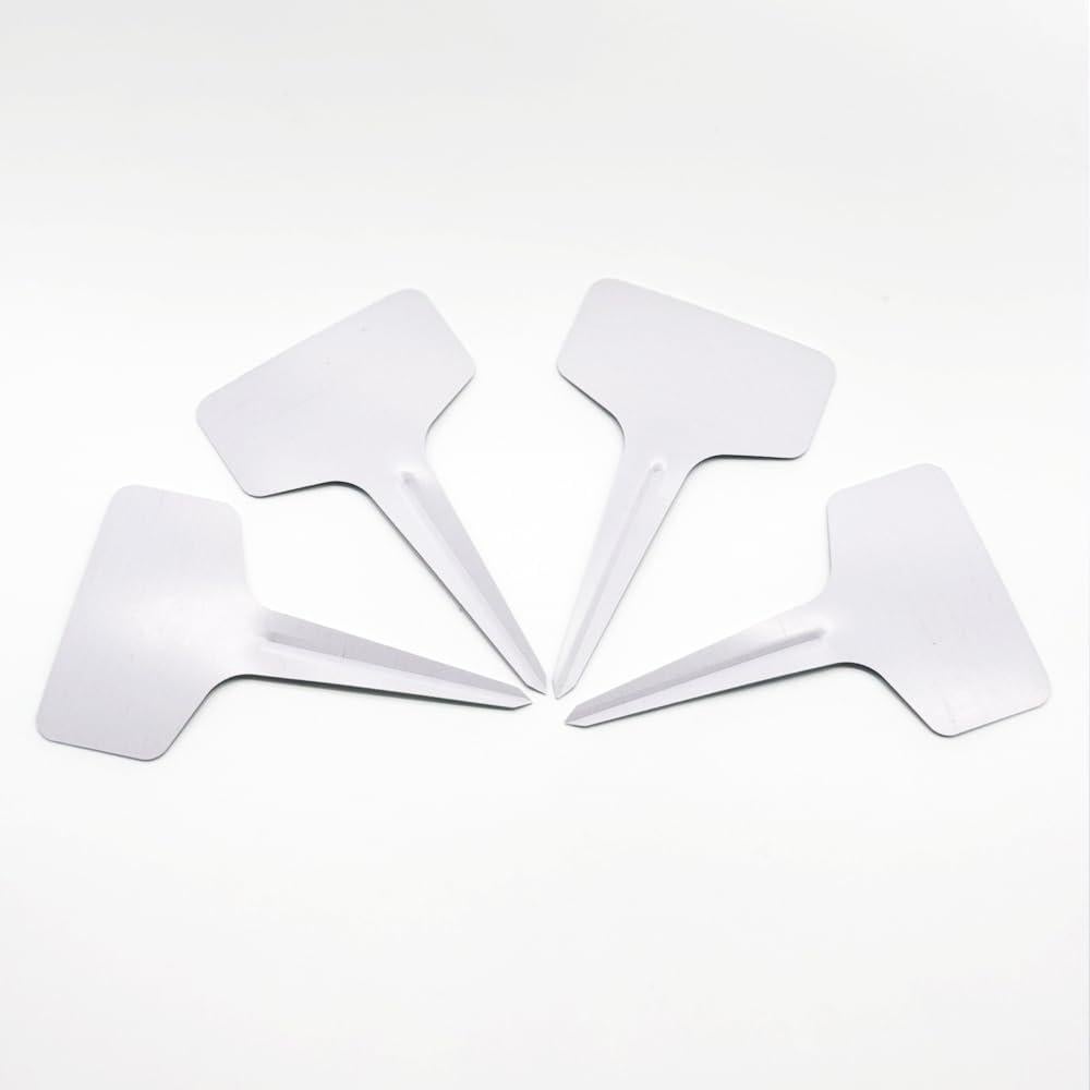 100 Etiquetas de Plástico Tipo T 133 SUPPLY - Jardín Interior/Exterior