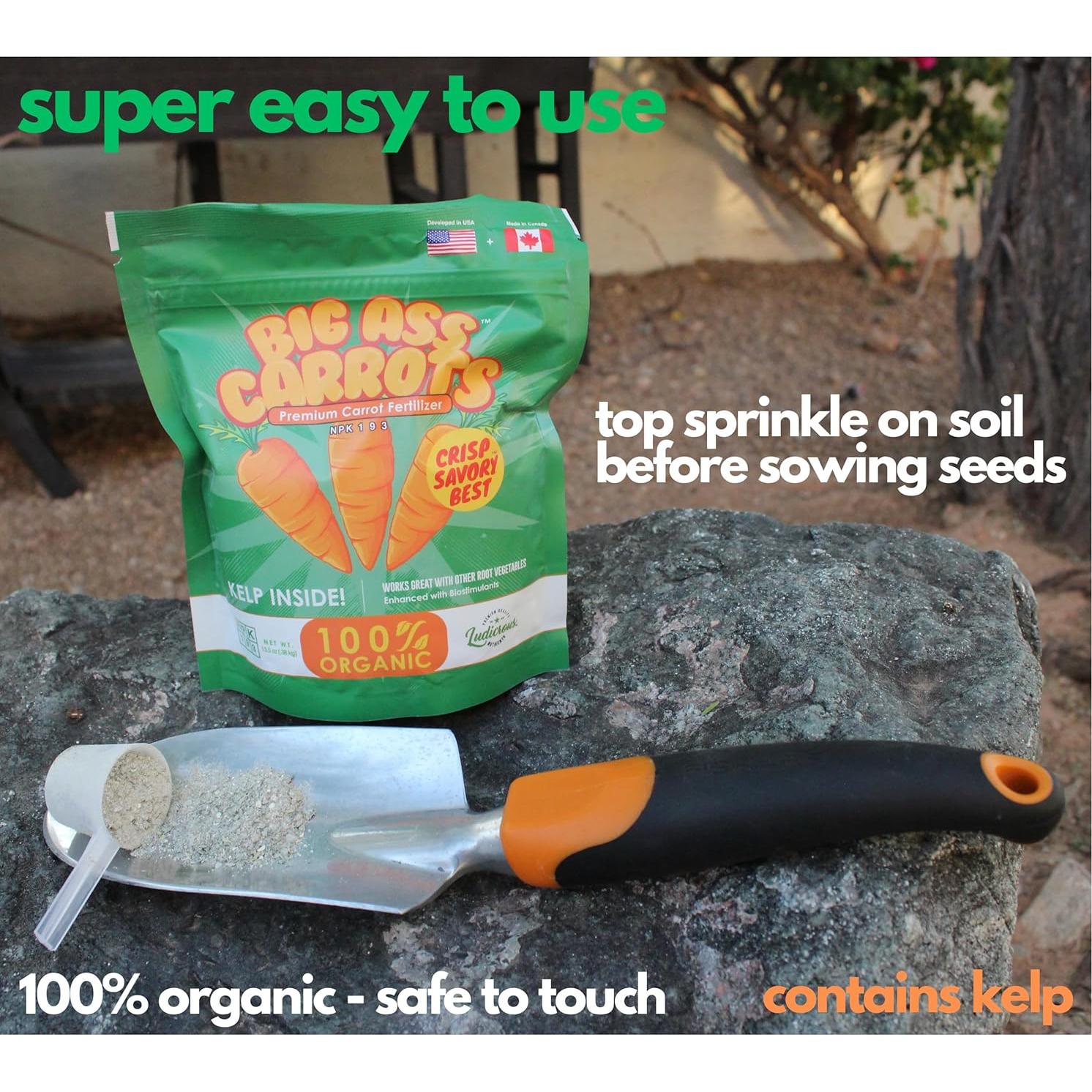 Fertilizante Orgánico Big A para Zanahorias y Verduras 340g