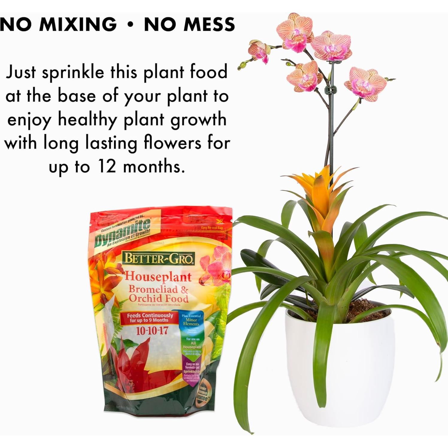 Alimento para Orquídeas y Plantas de Interior Mejor-Gro 283.5g