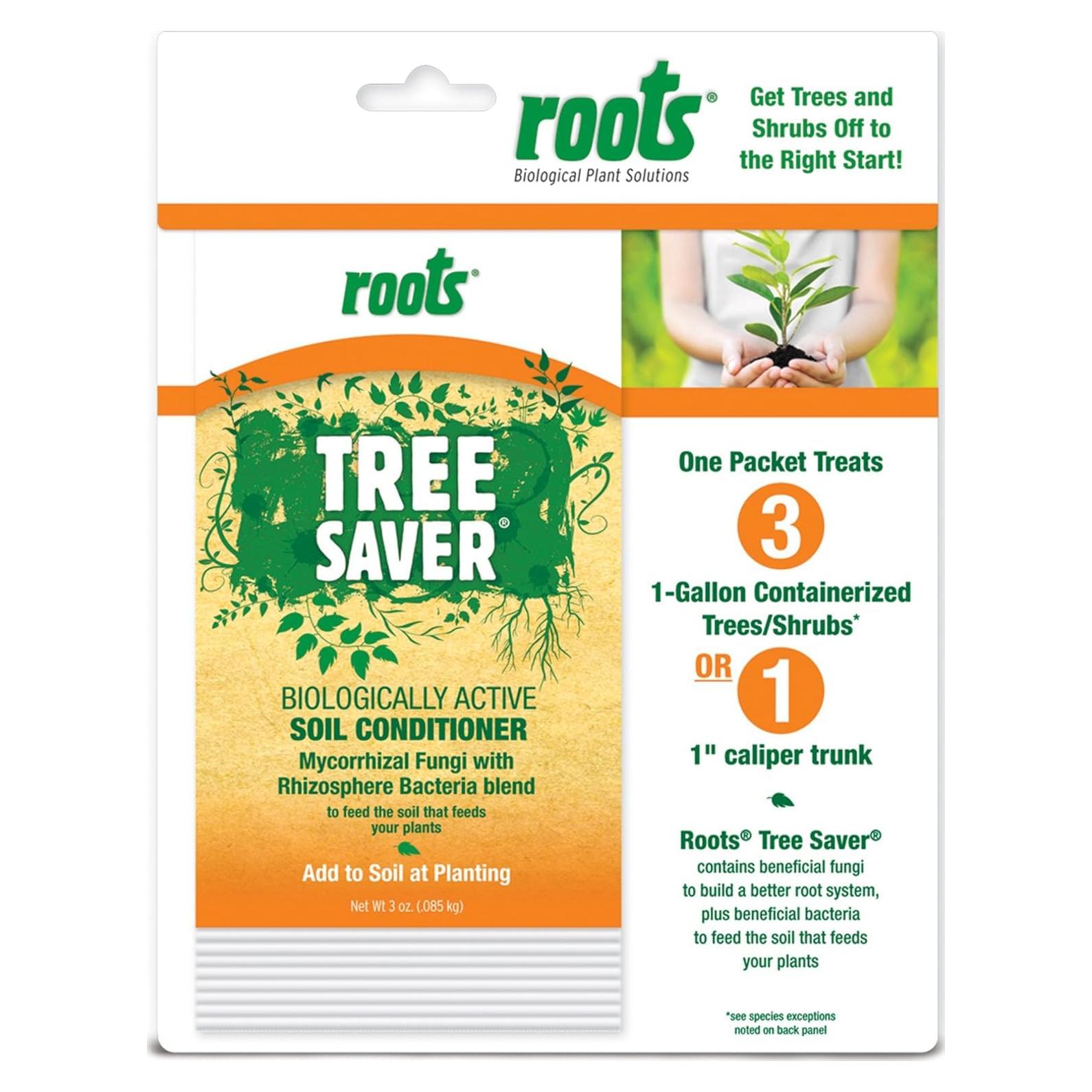 Roots Tree Saver - Inoculante para Trasplante de Árboles y Arbustos 12 Paquetes